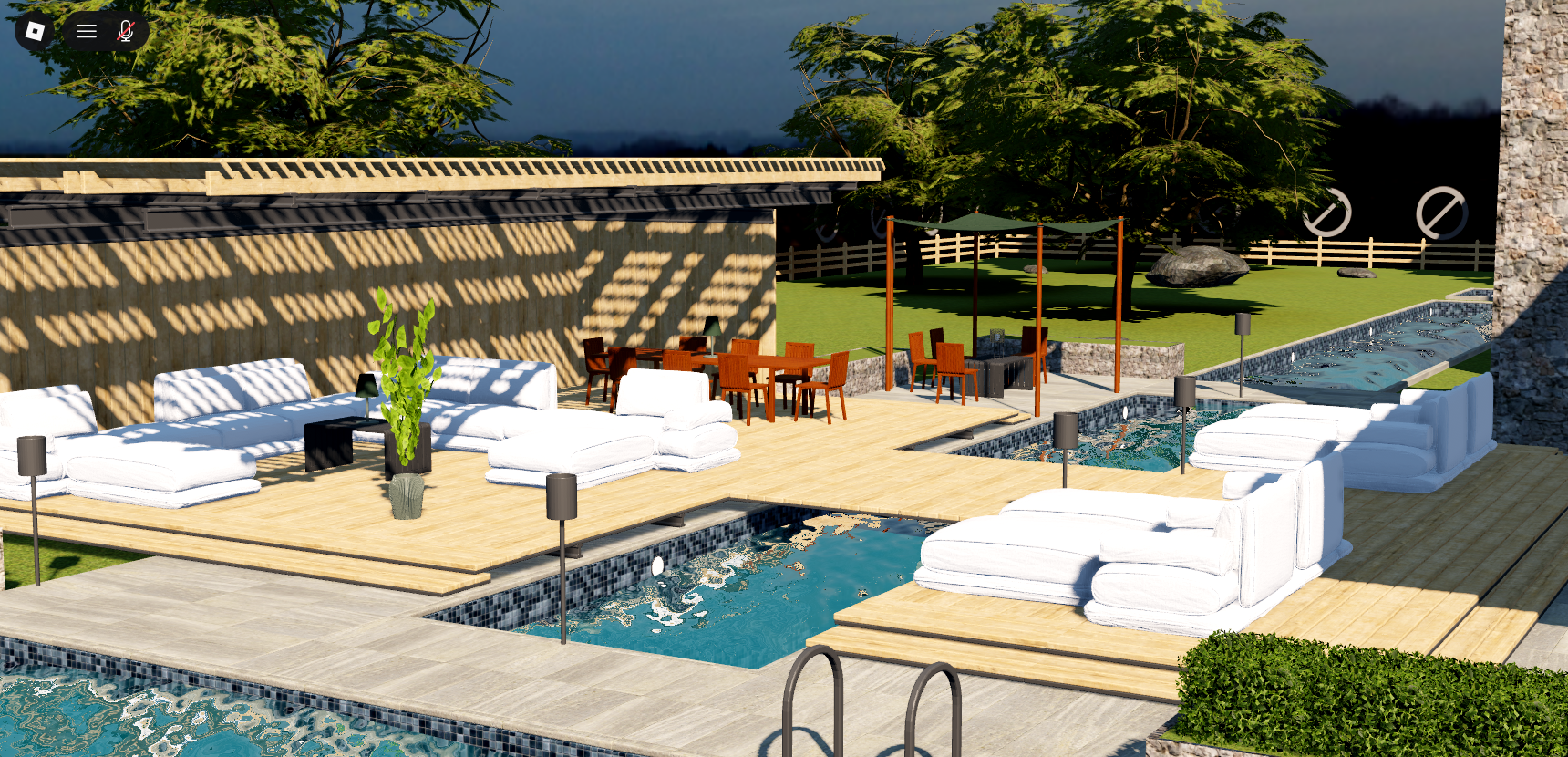Modern Luxury Stone Mansion Villa #16