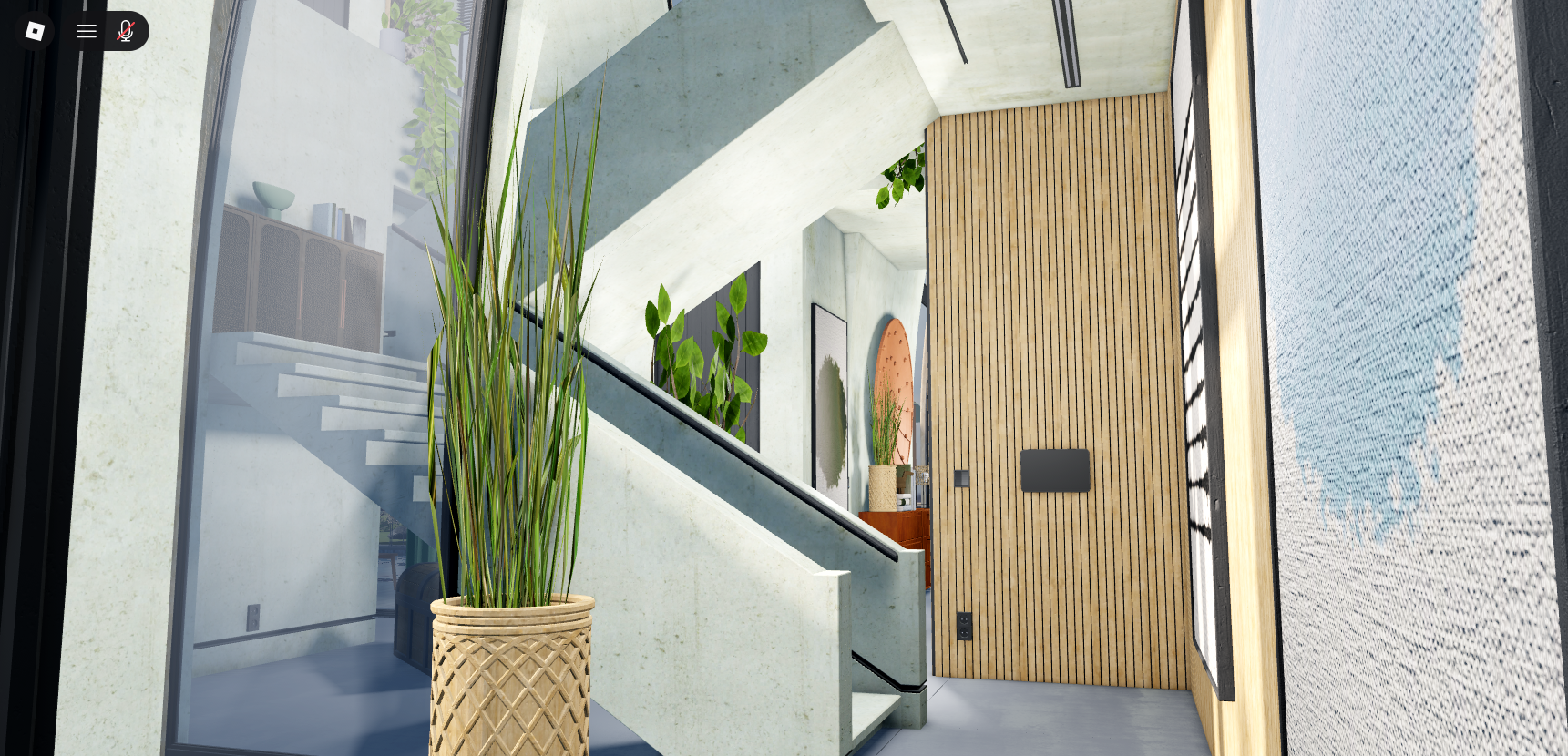 Luxury Modern Curved Mansion #6