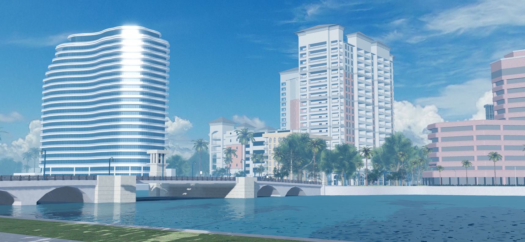 Palm Beach Florida City Map #2