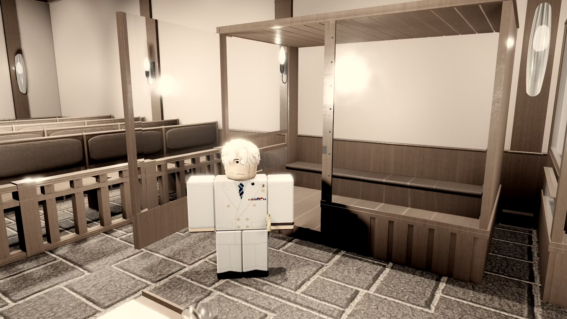 Generic Realistic Trial Courtroom #8
