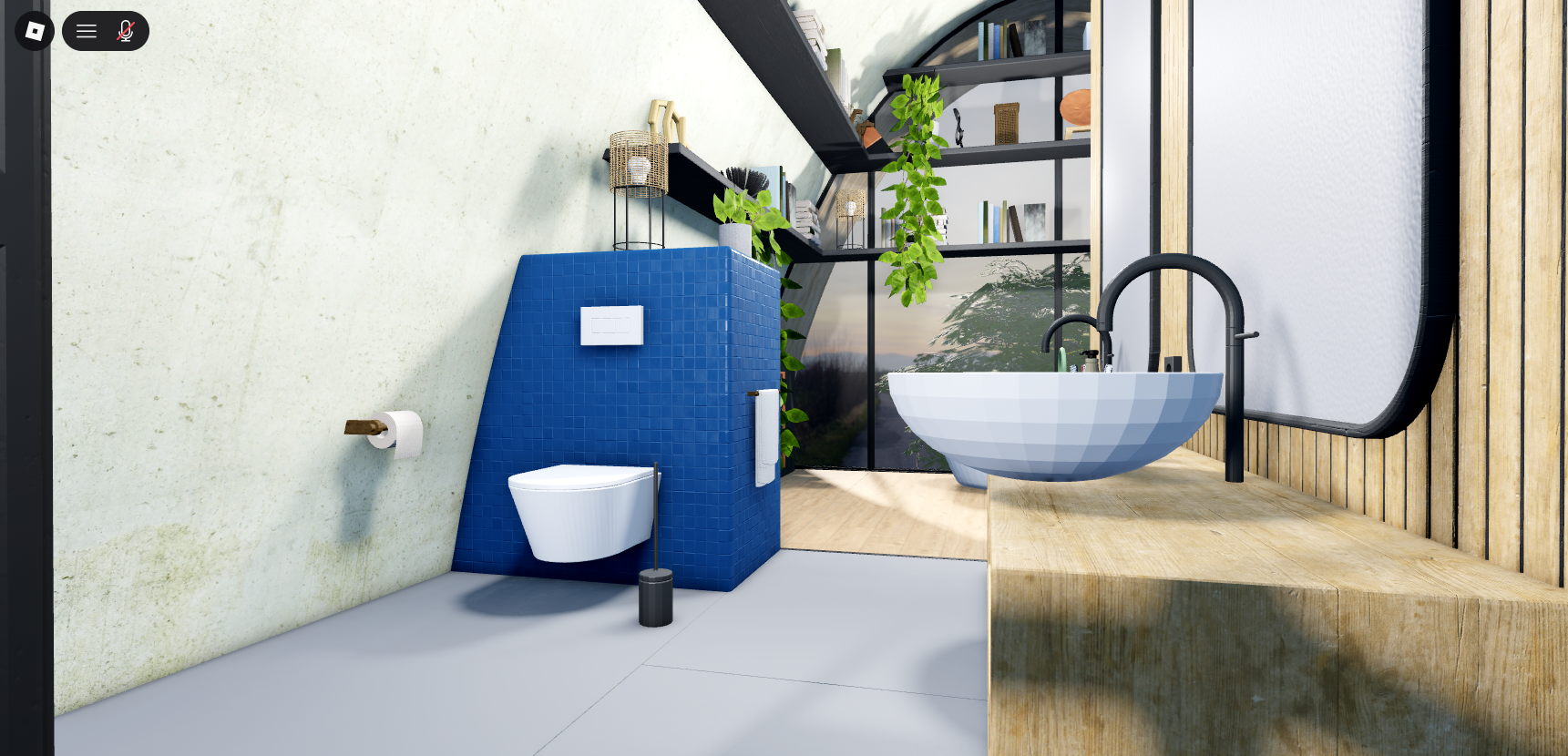 Luxury Modern Curved Mansion #13