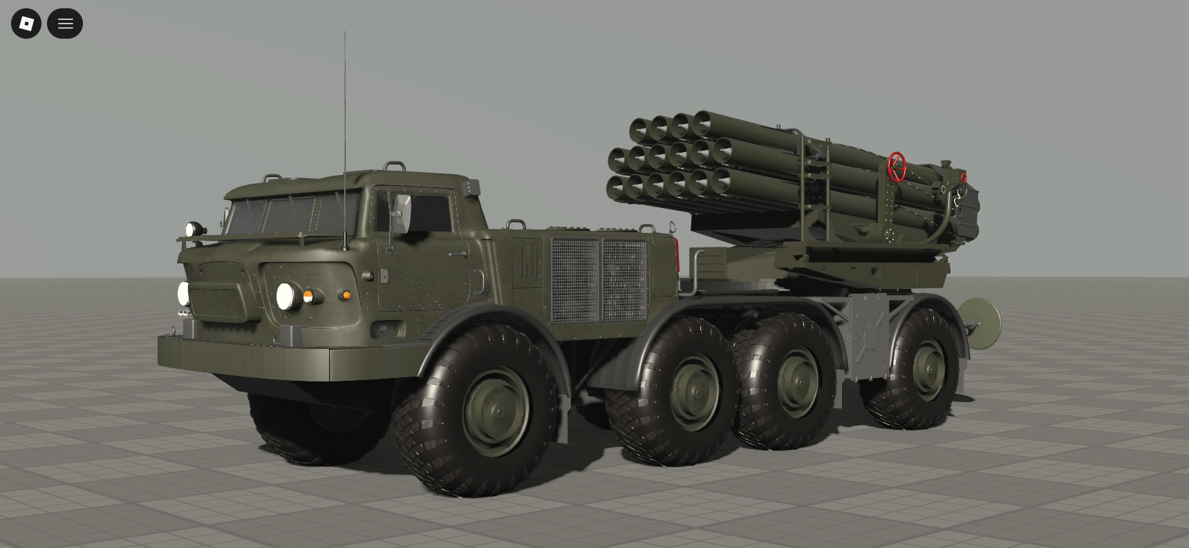 BM-27 Multiple Rocket Launcher #3
