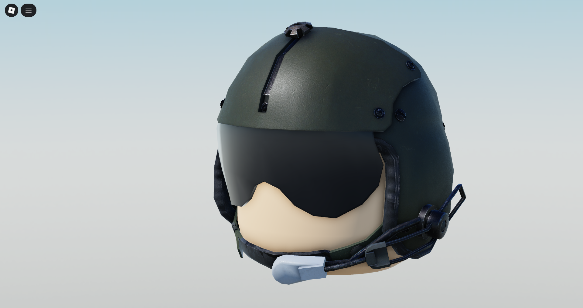 Generic Helicopter Flight Helmet Gear #6