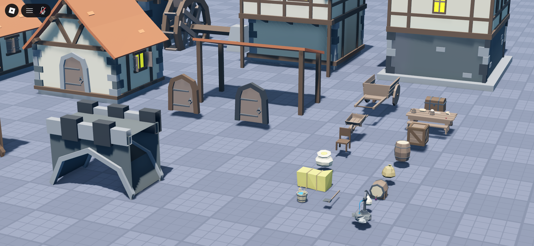 Medieval Village House and Asset Pack #7