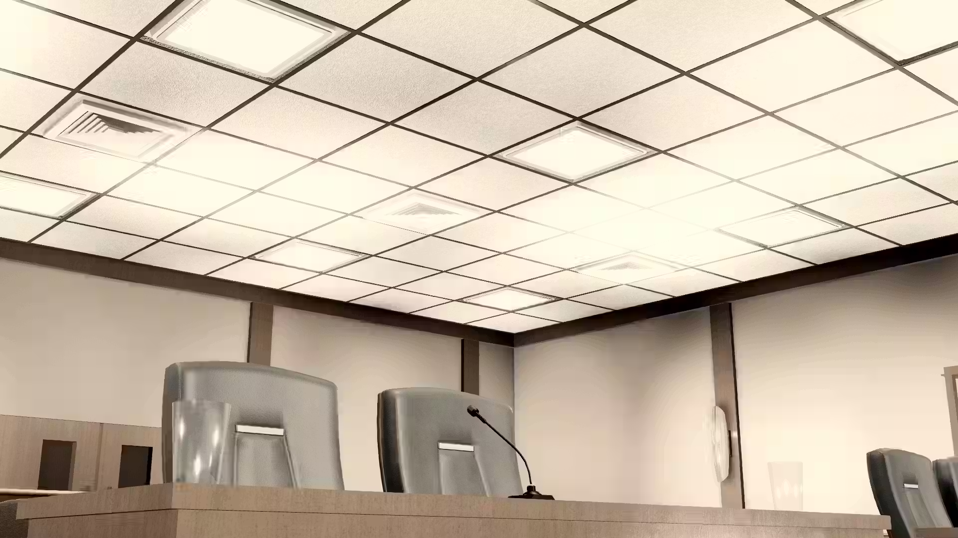 Generic Realistic Trial Courtroom #6