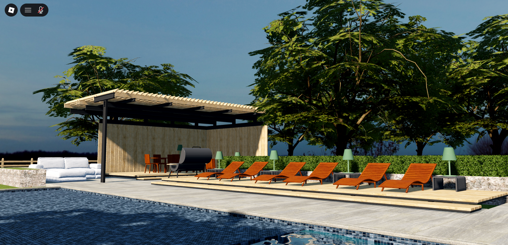 Luxury Modern Curved Mansion #4