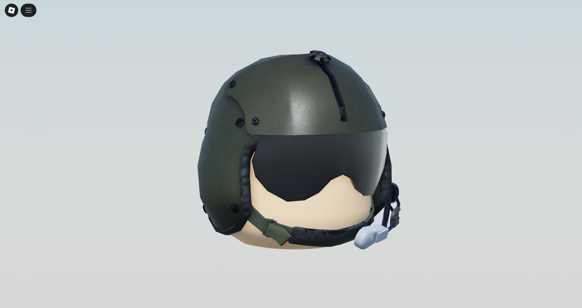 Generic Helicopter Flight Helmet Gear #2