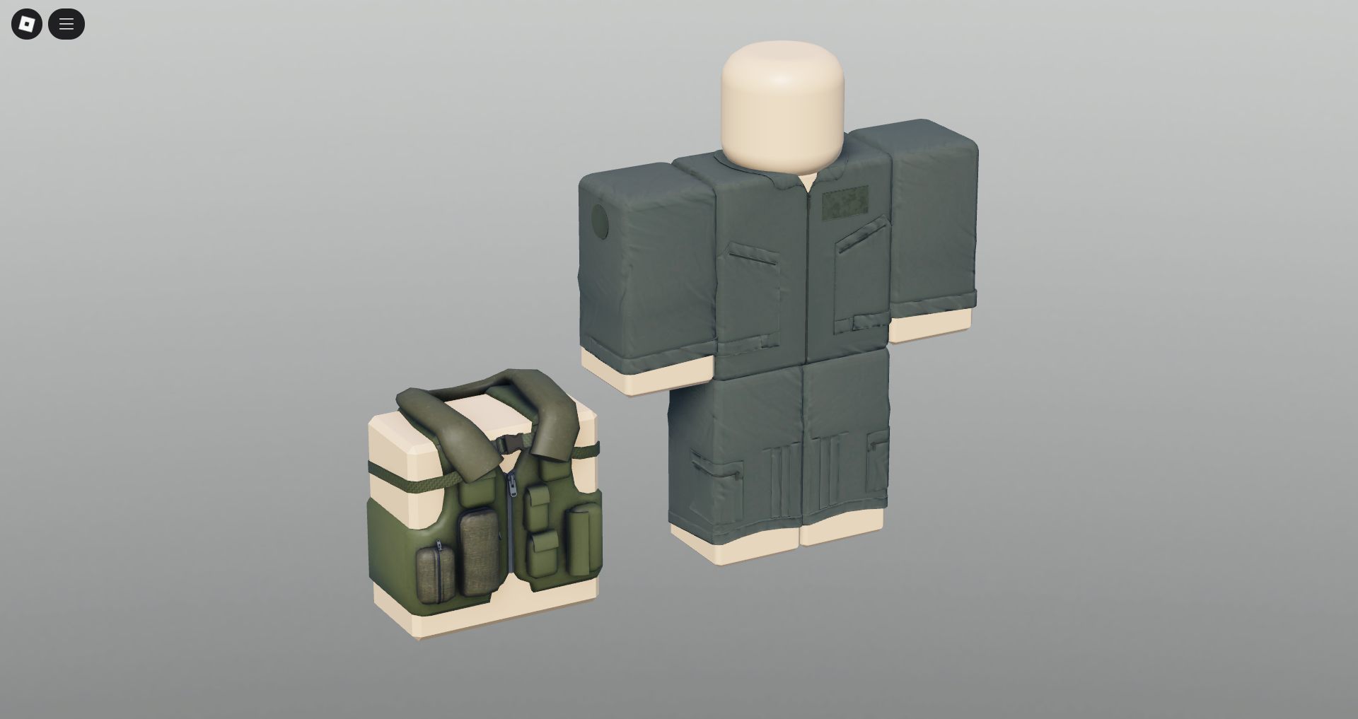 Generic Flight Suit and Vest Gear #2