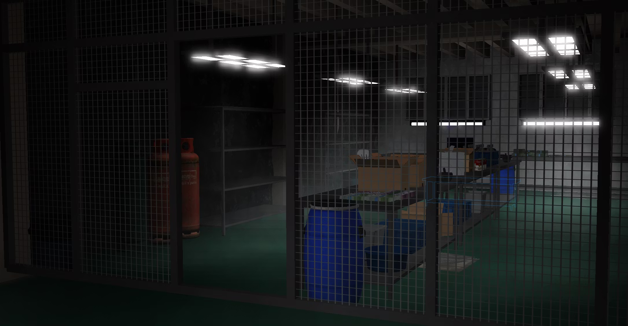Highly Detailed Warehouse #4