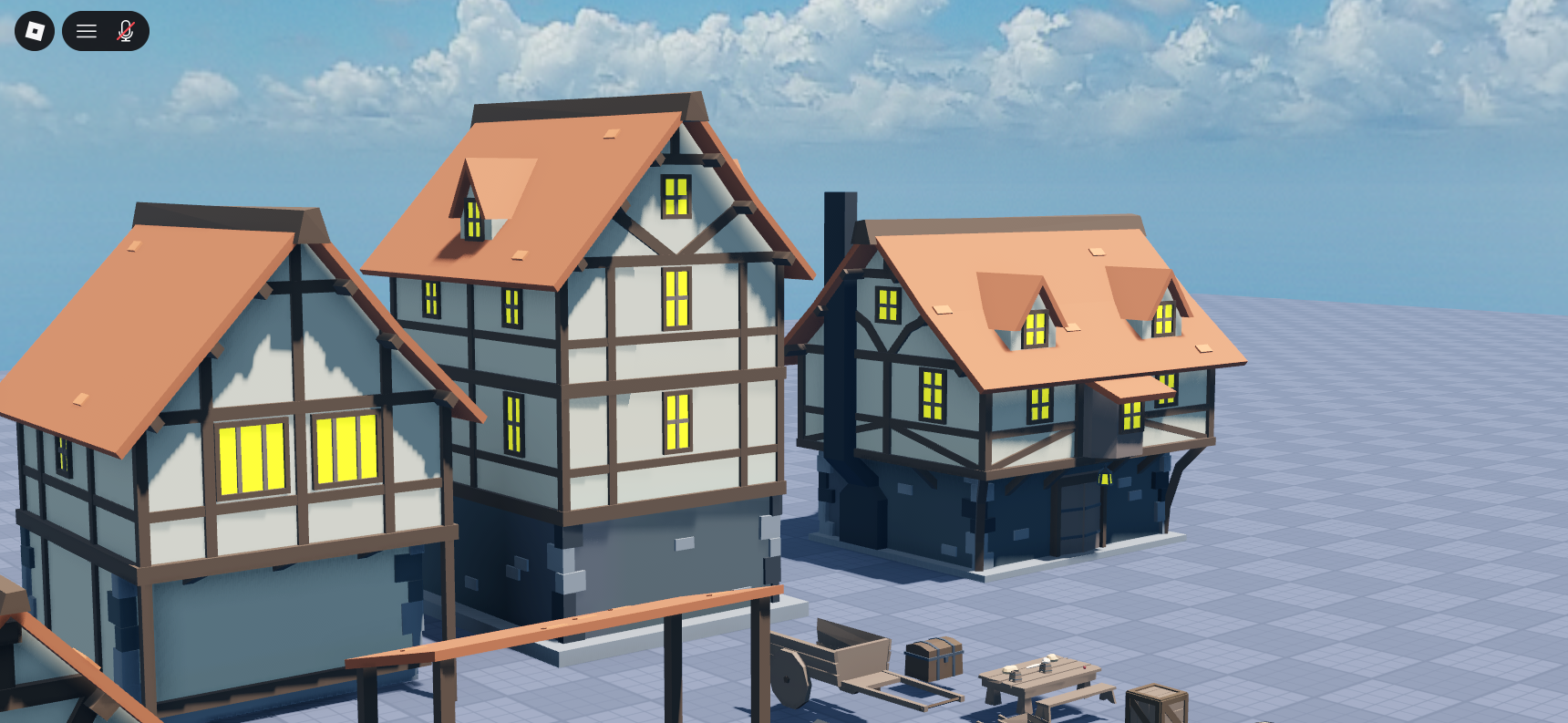 Medieval Village House and Asset Pack #4
