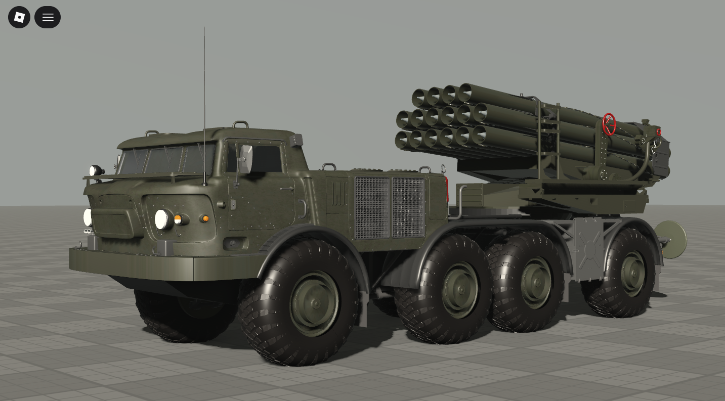 BM-27 Multiple Rocket Launcher #2