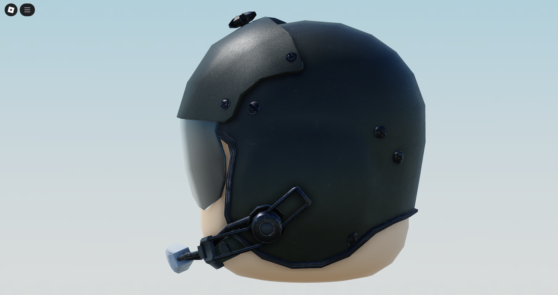 Generic Helicopter Flight Helmet Gear #3